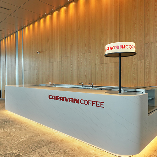 CARAVAN COFFEE ベースゲート横浜関内タワー内観2