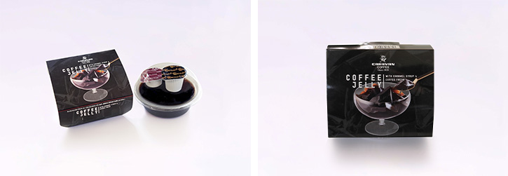 COFFEE JELLY/コーヒーゼリー(コーヒーフレッシュ、キャラメルシロップ付き)